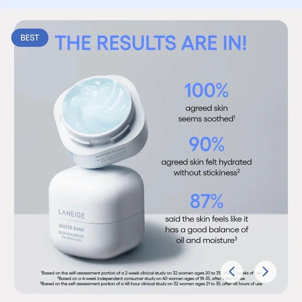 LANEIGE Water Bank Blue Gel Moisturizer